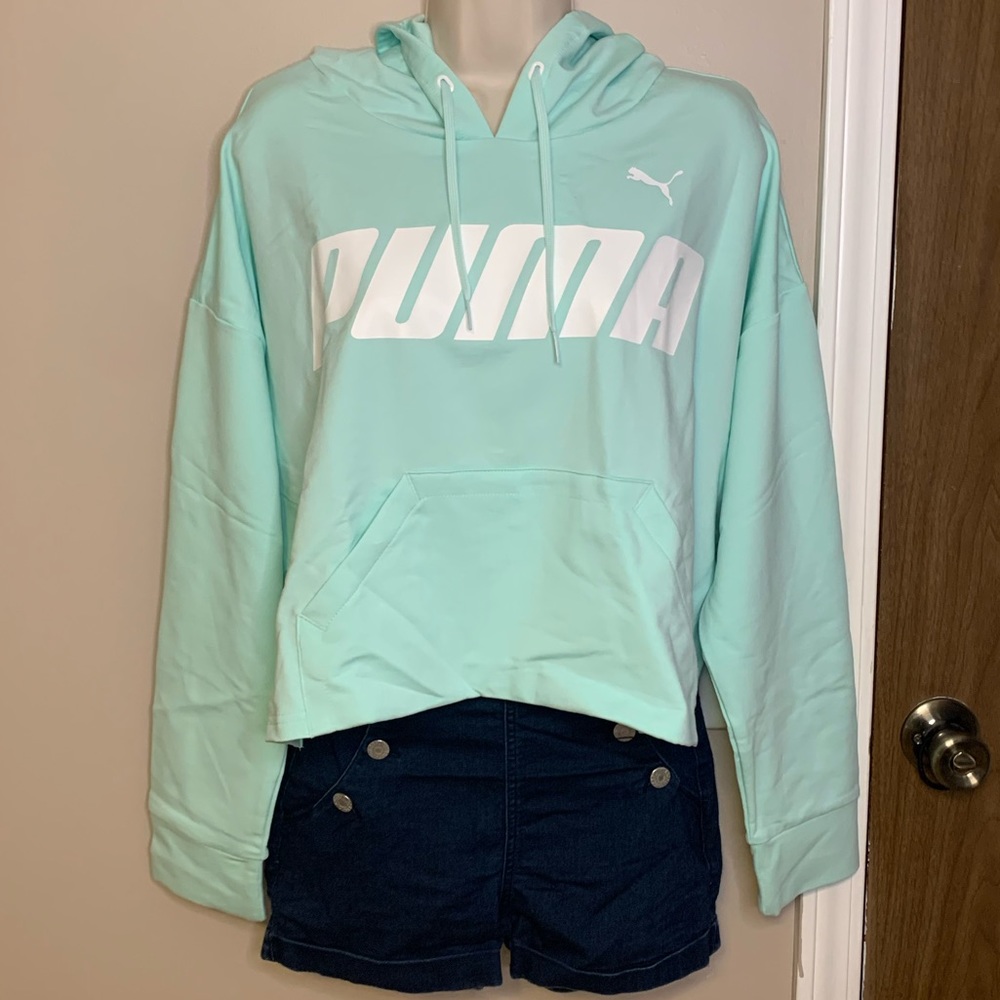 Puma fair aqua modern sports dry hoodie XL